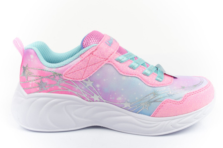 Skechers 302299L/PKTQ LED Kindersportschuhe, rosa.