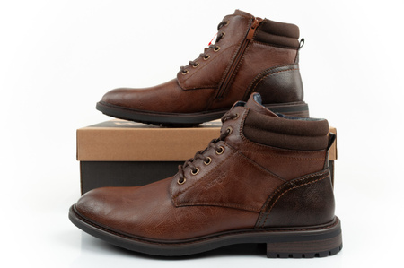 Wrangler George Herren Chelsea Boots, Elegantes, Modisches Braun