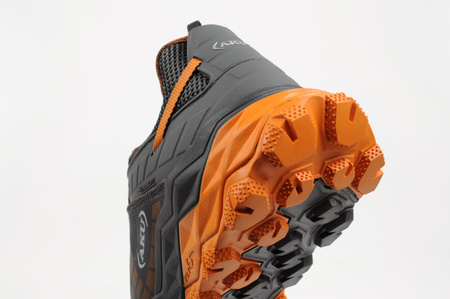 Aku Flyrock Vibram Wanderschuhe für Herren, strapazierfähiges Grau-Orange