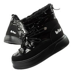 Lee Cooper Damen Winter-Wanderschuhe mit isoliertem Lackleder