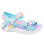 Skechers Unicorn Dreams LED-Sandalen für Mädchen
