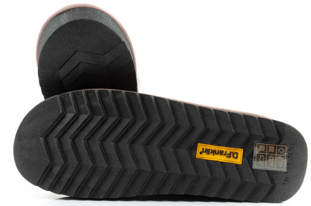 D. Franklin Damen Winterstiefel, modische, isolierte Stiefeletten, Roségold