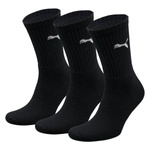Puma Crew Socken [7312 200] 3er-Pack, schwarz.