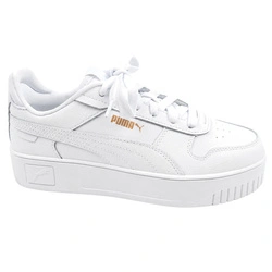 Puma Carina Street Damen-Sneaker aus Leder in Weiß