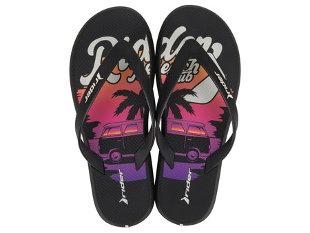 Rider R1 Energy VII Ad Herren Flip-Flops, bequem, schwarz, modisch [83633 AY964]