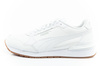 Puma ST Runner v4 Herren-Sneaker aus weißem Leder