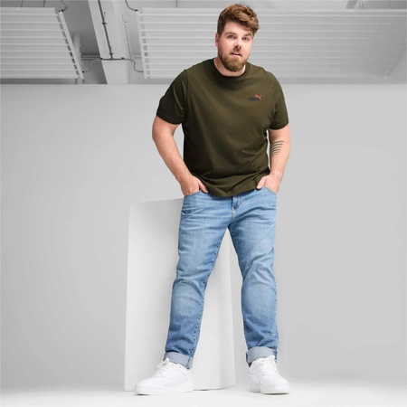 Herren T-Shirt Puma Ess+ 2 [674470 76] Sport T-Shirt, grün.