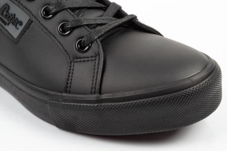 Lee Cooper Herren-Sneaker, modisch, Schwarz