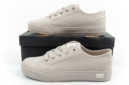 Lee Damen-Sportschuhe Ava Low Sneaker beige modisch bequem