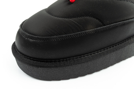 D.Franklin Damen Winterstiefel, modische, isolierte schwarze Stiefeletten