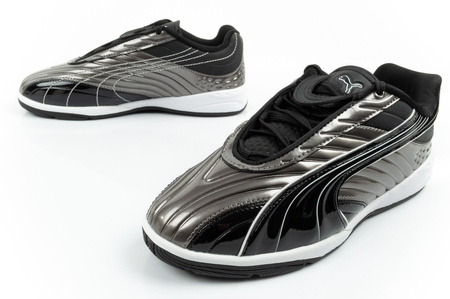 Puma V-S2 Goalgetter Kinder-Sneaker, Modisches Silber
