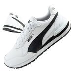 Puma ST Runner v4 Sportschuhe Sneakers Jugend weiß Leder