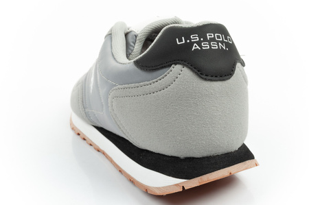 U.S. Polo Assn. Herren-Sneaker, modisch und bequem, Grau