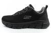 Skechers Bobs B Flex Herren-Sneaker, modisches Schwarz