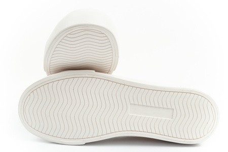 Lee Cooper Damen-Sneaker, modische weiße Schnürung