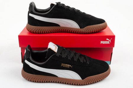 Puma Damen- und Herren-Sportschuhe Club Kayzer SD Sneaker aus schwarzem Leder