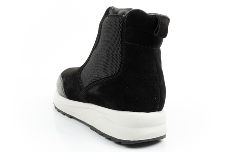 Scholl Beverly Bootie Damenstiefeletten aus schwarzem Leder