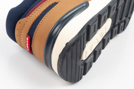 Levi's Sierra High-Top Kinderschuhe, Braun, Klettverschluss