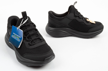 Skechers Bounder Pro Slip-Ins Kinder-Sneaker, Schwarz