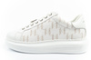Karl Lagerfeld Kapri Herrenschuhe Sneakers Naturleder weiß [KL52563 01W]