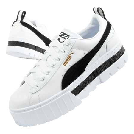 Puma Mayze [381983 01] Damen Sportschuhe Plateau, weiß.
