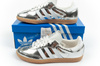 Adidas Samba OG Damen-Sneaker, Silber, Modisches Leder