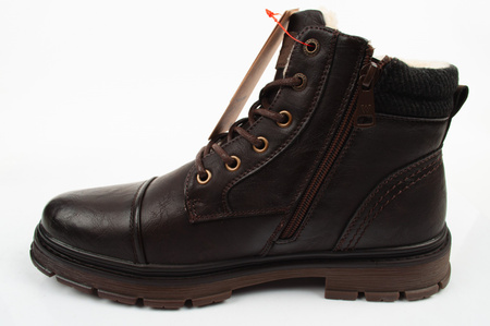 Wrangler Herrenstiefel Gillen Fur Braun Gefütterte Stiefel