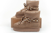 D.Franklin Damen-Winterschuhe [DFSH375003-TAUP], braun.