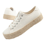 Lee Cooper Damen Espadrille Sneaker [LCW-25-02-3284L] Plateau, beige.