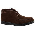 Elegante Herren-Ankle-Boots aus braunem Wildleder von Lee Cooper