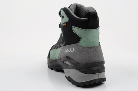 Aku Damen-Wanderschuhe Adapta Gore-Tex Leder, Schwarz/Grün