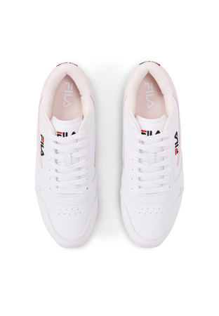 Fila Orbit Damen-Sneaker, modisch, bequem, leicht, weiß, pink