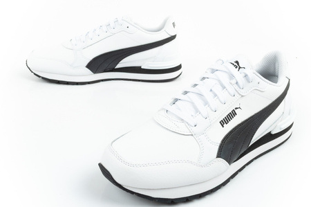 Puma ST Runner v4 Sportschuhe Sneakers Jugend weiß Leder