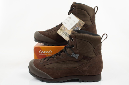 Aku Desertica DS, robuste, knöchelhohe, braune Militär-Taktikstiefel für Herren