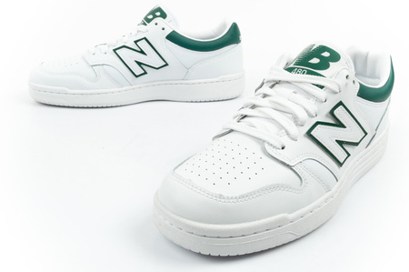 New Balance BB480LGT Herren-Sneaker, Weiß – Modisch