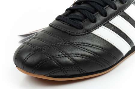 Adidas Taekwondo Lace Damen-Sneaker aus schwarzem Leder