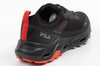 Fila Zenoa Herren-Sportschuhe, bequem, modisch, Schwarz