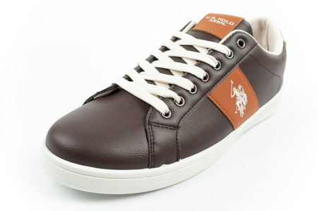 U.S. Polo Assn. Herren-Sneaker, modisch, braun, bequem