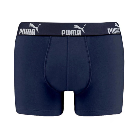 Puma Herren-Boxershorts, 3er-Pack, Blau/Marineblau