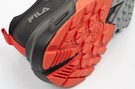 Fila Zenoa Herren-Sportschuhe, bequem, modisch, Schwarz