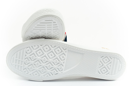 Lee Cooper Damen-Sneaker, weiße Slip-On-Ballerinas