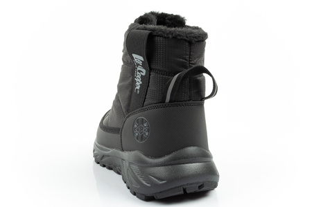 Lee Cooper Damen Winter-Wanderschuhe, isoliert, schwarz