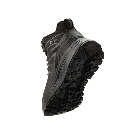 Lee Cooper Herren-Winter-Trekkingstiefel – gefüttert, wasserdicht, schwarz