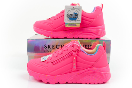 Skechers Uno Lite Kinder-Sneaker in Pink