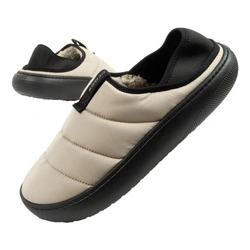 Crocs Classic Puff Moc Hausschuhe für Herren, Beige