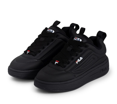 Fila Superbubble Damen-Sneaker, modisch, schwarz, bequem, leicht