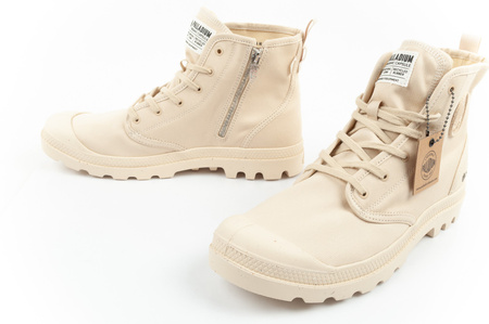 Palladium Pampa Zip Herren-High-Top-Sneaker in Beige