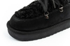 D. Franklin Damen Winterstiefel, modisches Fellfutter, isoliert, schwarzer High-Top