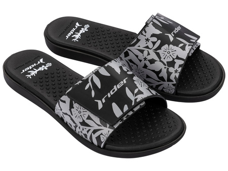 Rider Pool Damen Sport Flip-Flops bequem schwarz modisch für den Strand