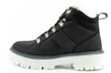 O'Neill Damen Winter-Wanderstiefel, gefütterte Stiefeletten, modisches Schwarz-Weiß